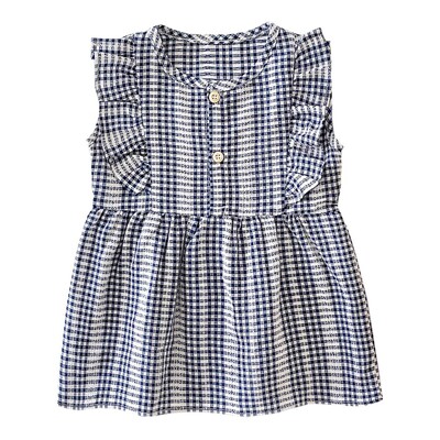 Sanlutozi lilleline beebikleit suvine lühikeste varrukatega pühadepäevane vabaaja laste kleit tüdrukute kleidid