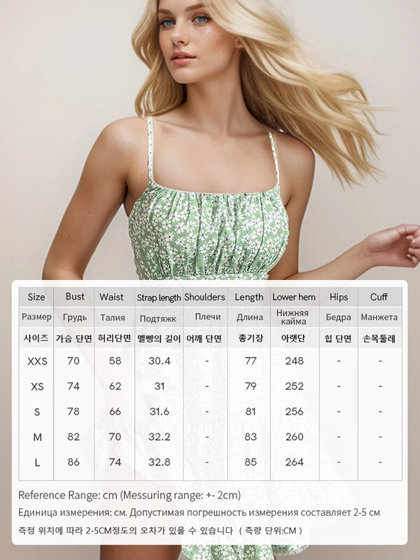 CMAZi suvepuhkuse rihmakleit naistele 2024. aasta naiste rannale seksikas mitmetasandiline lilleline kleit, varrukateta kõrge vöökohaga peokleit XY12346