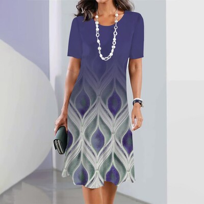 Uus naiste kleit, lilleprintimine