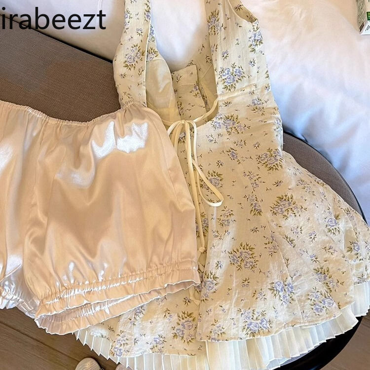 Prantsuse stiilis seksikas magus vürtsikas lilleline päitsed naiste suvine Slim Fit suvekleit Vestidos De Tricô Femenino