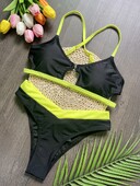 RUOTONSEPT Sexy Solid Splicing Σετ μπικίνι Γυναικείο μαγιό δύο τεμαχίων Τρίγωνο στρινγκ Μαγιό Brazilian Biquinis