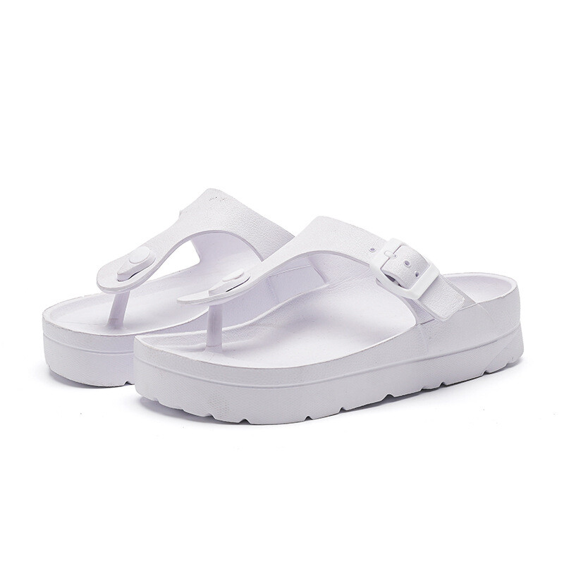 2024 Summer New Slippers Γυναικείες παντόφλες Word φορώντας σανδάλια χοντρή σόλα έξω Αύξηση ύψους γυναικών