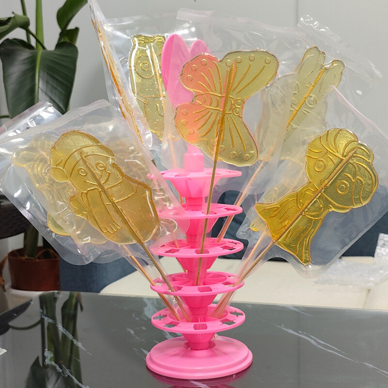 5 slojeva Stalak za lizalice s 40 rupa Stalak za vjetrenjače Stalak za slikanje šećerom Stalak s velikim rupama Stalak za rođendanski stol Stalak za lizalice