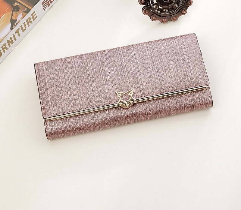 2023 νέα κορεατική έκδοση σε μακρύ πορτοφόλι Γυναικείο μοδάτο πορτοφόλι με μεγάλη χωρητικότητα χωράει τσάντα πορτοφολιού κινητού τηλεφώνου