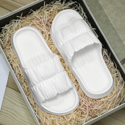 Ženske papuče Jednobojne modne kućne kupaonice Neklizajuće Sandale koje se brzo suše Cipele za plažu Meke cipele za slobodno vrijeme