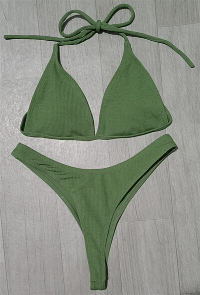 Brasiilia tüdrukute ujumiskostüümid bikiinid, väike karikas + kõrge lõikega rannabikiinid, must/valge mikro ujumiskostüümid, stringid bikiinid