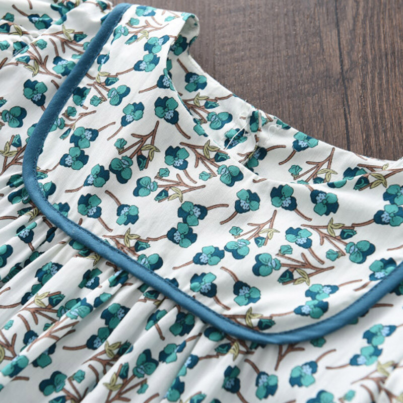 Melario Nova ljetna odjeća za djevojčice Dječje haljine za djevojčice Pamučna haljina s cvijetom Vjenčanica za dječje zabave Dječja haljina princeze za djevojčice