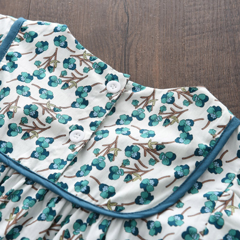 Melario Nova ljetna odjeća za djevojčice Dječje haljine za djevojčice Pamučna haljina s cvijetom Vjenčanica za dječje zabave Dječja haljina princeze za djevojčice