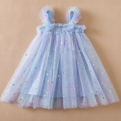 Rochie dulce pentru fetiță, broderie de cireșe, rochie de prințesă de vară, pentru copii mici, pentru petrecerea de aniversare, rochii cu mâneci zburătoare, haine de zi cu zi