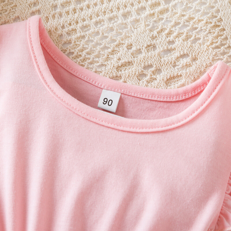 2024 m. nauja vasarinė suknelė mergaitėms nuo 2 iki 6 metų Butterfly Miela vaikiška princesės suknele gimtadienio proga Tvirta elegantiška vestuvinė suknelė