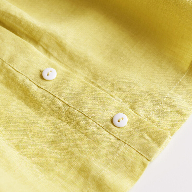 Laste linane nukukrae beebiprintsessi kleit 2024, uued tüdrukute riided kevad- ja suvine lühikeste varrukatega kleit TZ01