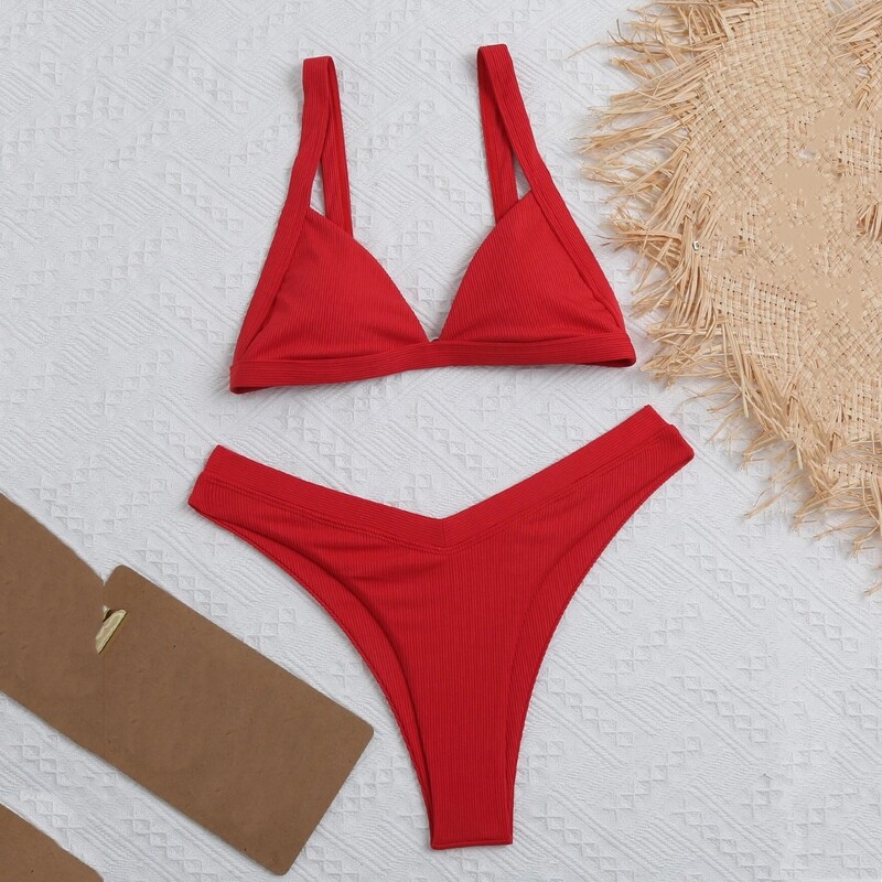 Eraldi naiste ujumistrikoo Täisvärviline ujumiskostüüm Marine Brasiilia stiilis alt bikiinid ujumisriided купальники женские 2021