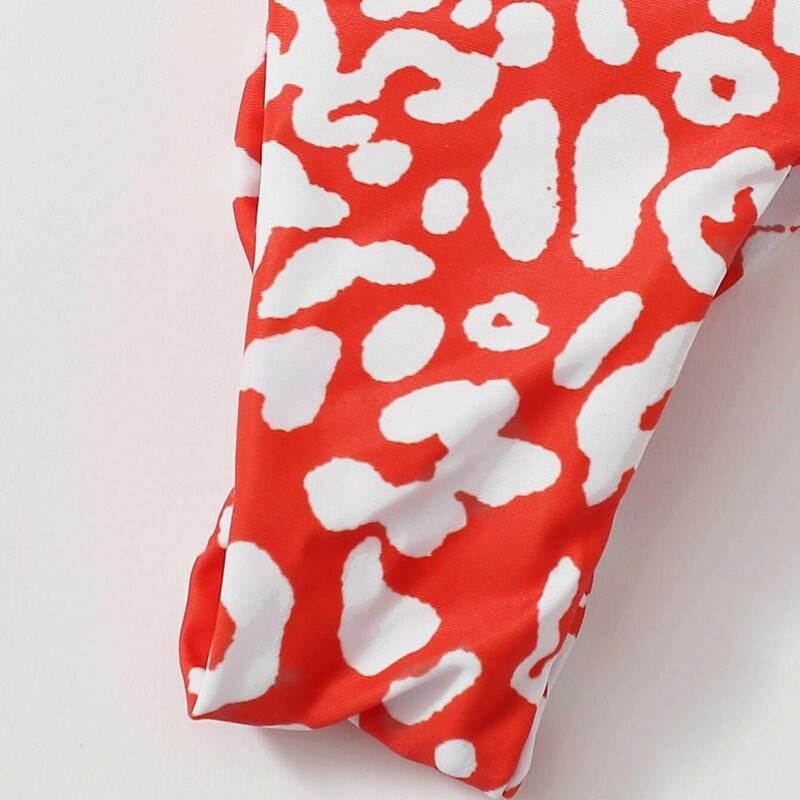 2 tk/komplekt naiste ujumistrikoo, leopardimustriga pehme, kiiresti kuivav ujumisriiete komplekt Slim Fit polsterdatud suvine bikiinikomplekt rannas