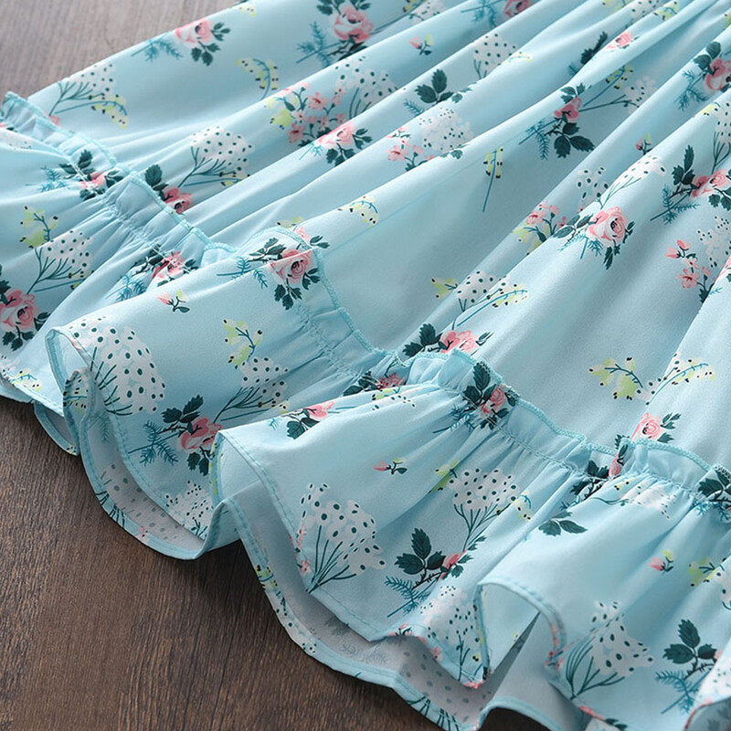 Bear Leader Tüdrukud Printsess Kleidid Uus mood Baby Girl Suvised varrukateta kostüümid Lapsed Volangid Magusad riided Ilusad ülikonnad 3-7 a