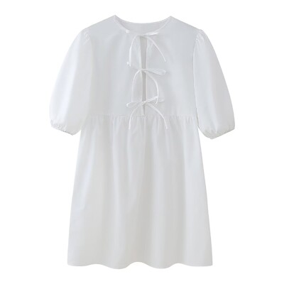 Tangada 2024 suvine naiste leopardimustriline minikleit, lühikeste varrukatega naiste kleit CE043