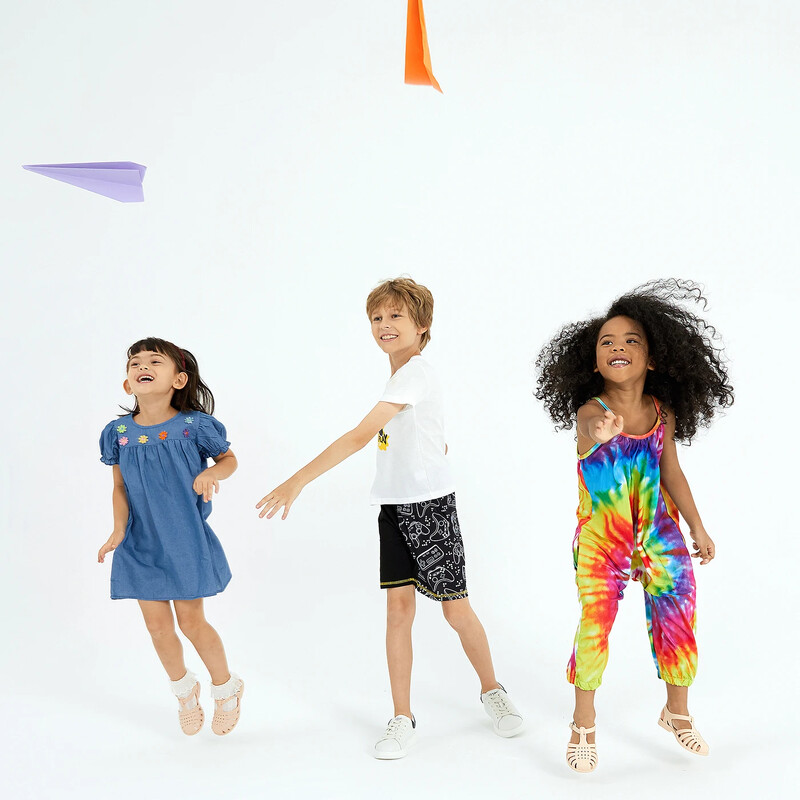 PatPat Baby/Toddler Cutie izvezena cvjetna haljina, mekana i udobna, savršena za izlaske i svakodnevno nošenje, osnovni stil