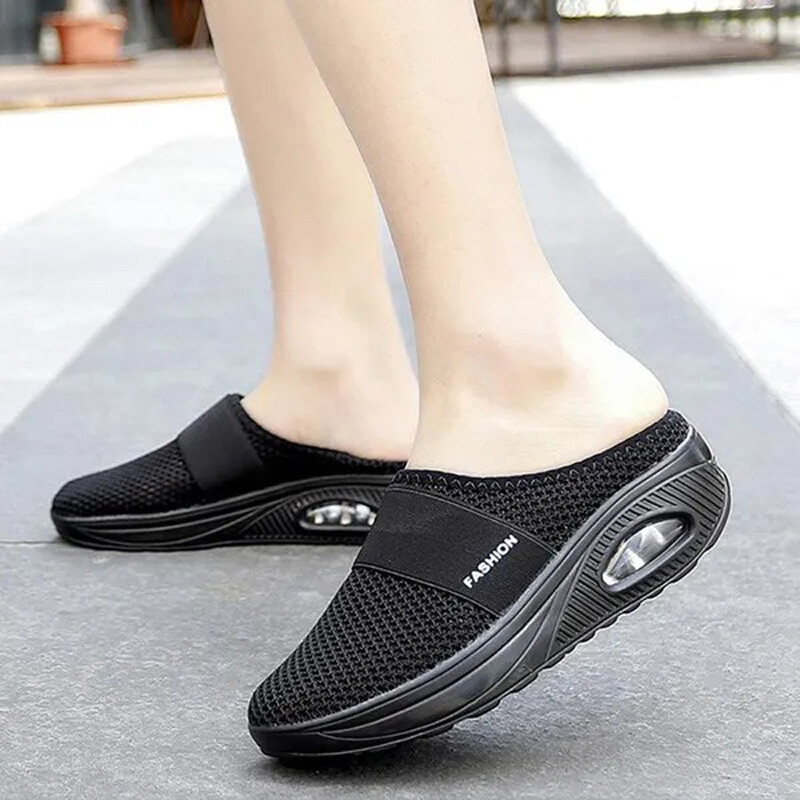 2024 m. Vintažiniai neslystantys laisvalaikio moteriški kvėpuojantys diabeto šlepetės Vasarinės basutės Vintažinės laisvalaikio moteriškos platformos retro batai