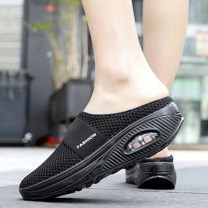 2024 m. Vintažiniai neslystantys laisvalaikio moteriški kvėpuojantys diabeto šlepetės Vasarinės basutės Vintažinės laisvalaikio moteriškos platformos retro batai