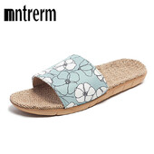 2023. aasta uued linased sussid naiste suviseks kodukasutuseks paarid siseruumides pehme põhjaga sandaalid ja suvised põrandasussid