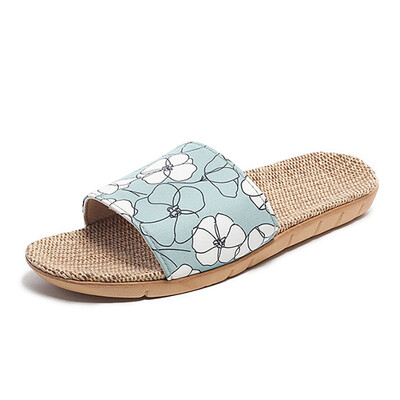 2023. aasta uued linased sussid naiste suviseks kodukasutuseks paarid siseruumides pehme põhjaga sandaalid ja suvised põrandasussid