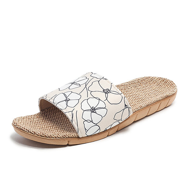 2023. aasta uued linased sussid naiste suviseks kodukasutuseks paarid siseruumides pehme põhjaga sandaalid ja suvised põrandasussid