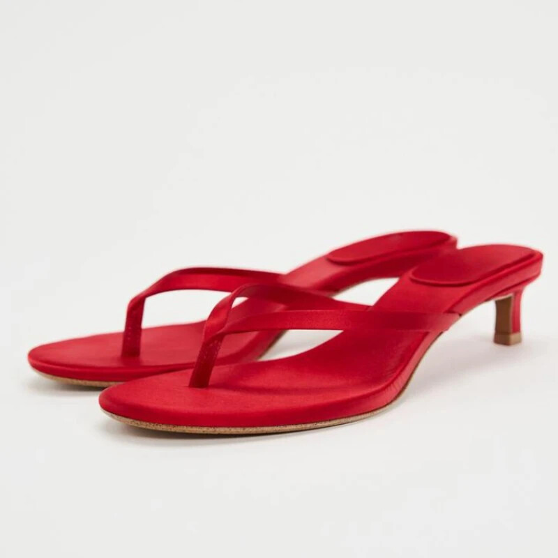 2024 Kvaliteetsed naiste kingad plätud Naiste sussid Mood Basic rannasussid Naiste suvised ümmargused varvassussid naistele