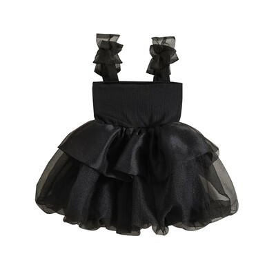 1-6 a beebitüdrukute peokleit Printsesskleit Lastele Varrukateta vöörihmad Võrk tüll Tutu A-kujulised kleidid Lastele Suveriided