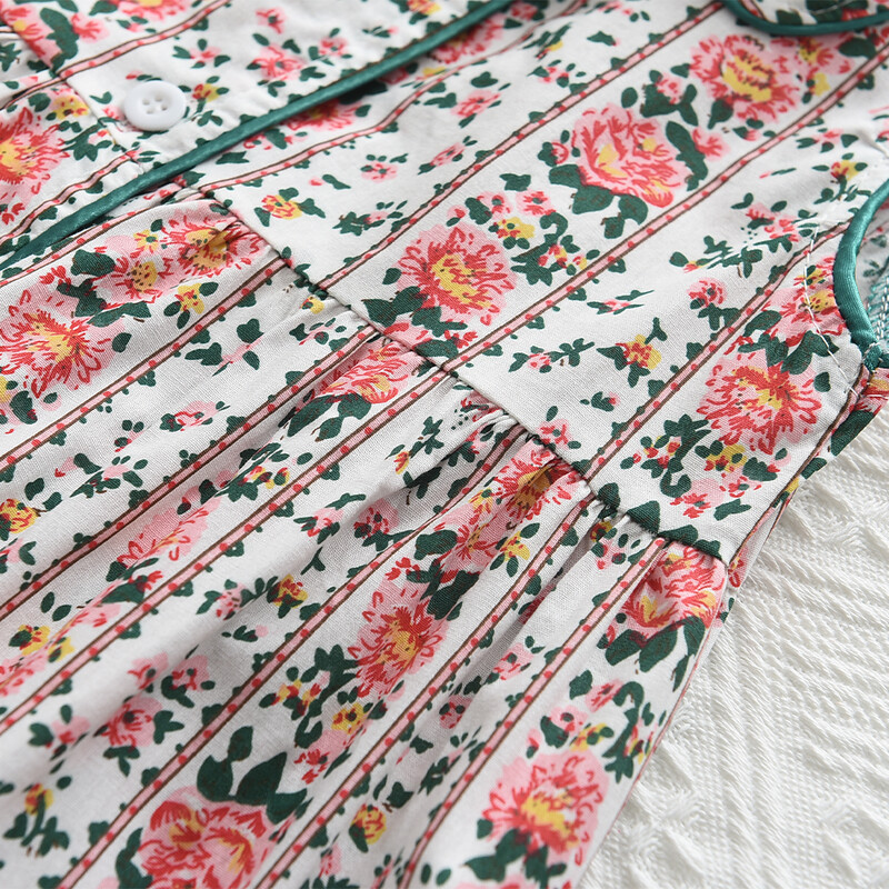 Bear Leader Euroopa ja Ameerika tüdrukute printsessikleidid 2023. aasta suve lastele armas lilleline kleit Beebi kostüüm 2–7 a. Peoriided lastele