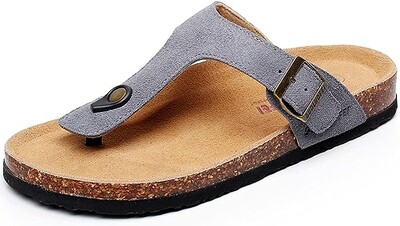 Modne ženske muške kožne japanke s potporom za luk Plutene klizne sandale za dame Djevojke Udobne papuče za plažu