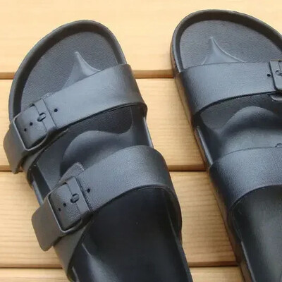 Suvised EVA Unisex välissussid Kvaliteetsed libisemiskindlad sandaalid Pehme mood Roheline Trend Lihtsad Rannaküljed Jelly Kingad liugused