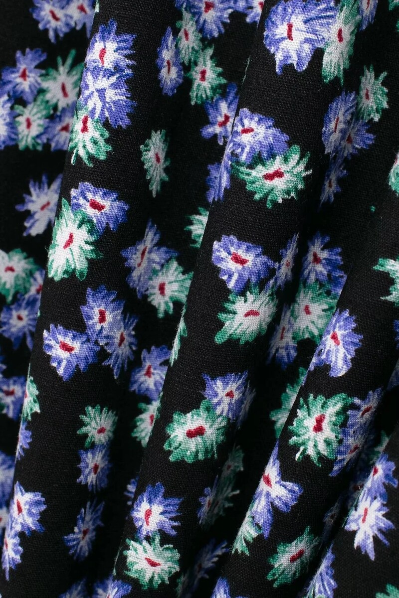 TRAF lillemustriga lõhikukleit naiste vabaaja õlgadeta rannapuhkuse naiste elegantne peokleit 2024 suvine uus