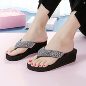 Moodsad kivikividest sussid, suvised vabaaja naiste kiilud, platvorm, libisemiskindlad plätud, klassikalised naiste kõrge kontsaga sussid