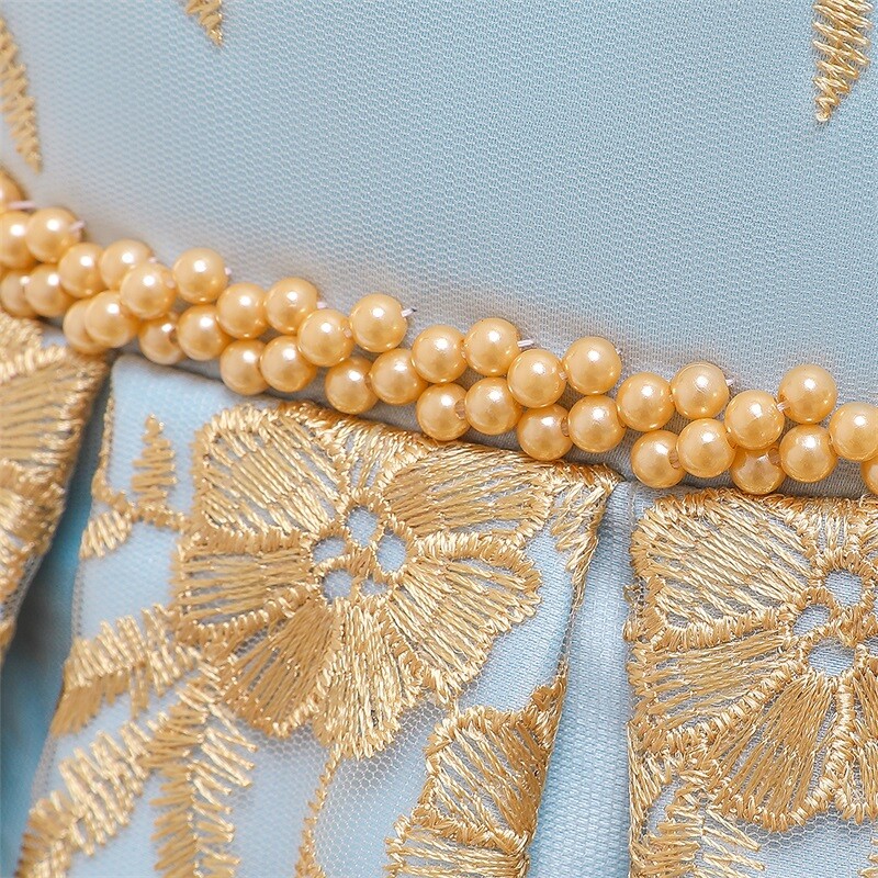 Lilled Vintage Tikand Tüdrukute Kleit Avamistseremoonia Riided Prom Tutu Peo Elegantne Kandmine Tüdrukutele Printsess Kleit Lastele Vestidos