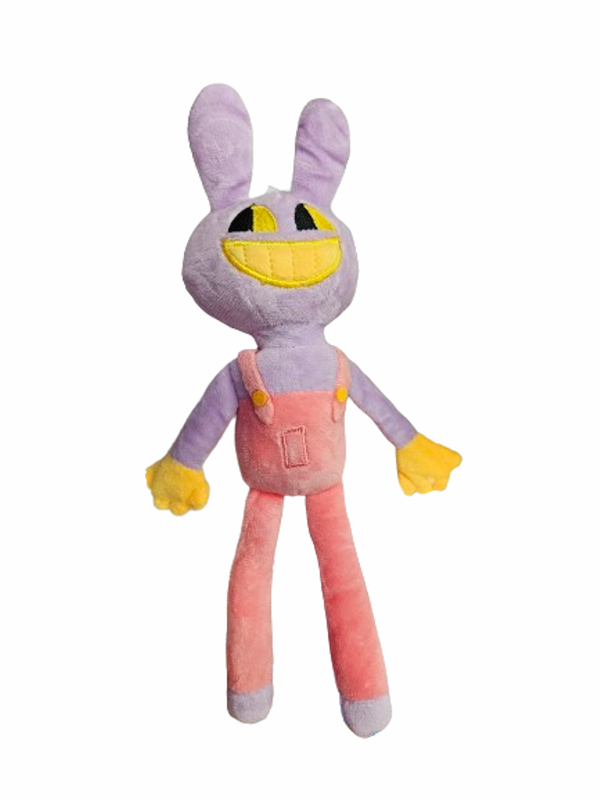 Играчка The Amazing Digital Circus, Заек, Плюшен, Многоцветен, 16 см