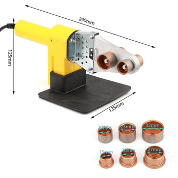 Машина за заваряване на тръби Socket Fusion Welder PPR Пластмасова тръба Fusion Заваръчно оборудване Поялник за тръби Инструмент за горещо топене