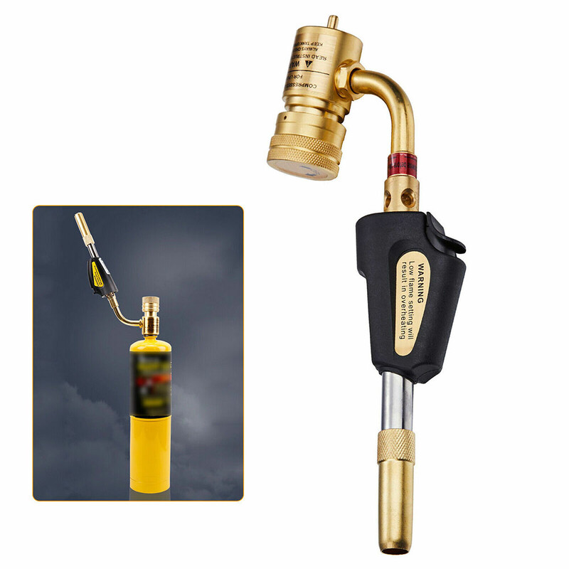 Baklja za lemljenje za zavarivanje MAPP Propanski plamenik Pištolj za plamen za paljenje piezo Alat za lemljenje Vodoinstalaterski plamenik za metal Lemilo Zavarivač