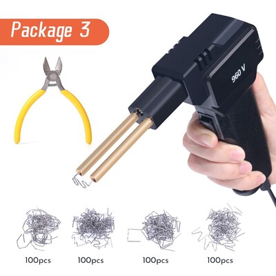 Silverflo 960-V pištolj za zavarivanje plastike Brzo zagrijavanje Vruća spajalica za zavarivanje plastike sa spajalicama Alati za popravak branika automobila Popravak plastike