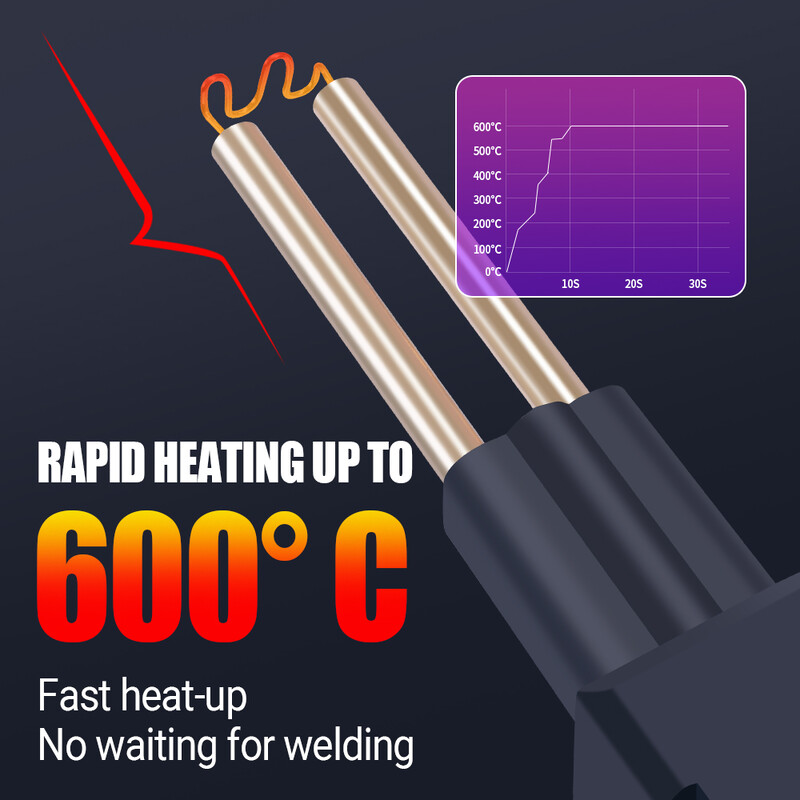 Silverflo 960-V pištolj za zavarivanje plastike Brzo zagrijavanje Vruća spajalica za zavarivanje plastike sa spajalicama Alati za popravak branika automobila Popravak plastike