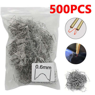 200/500/1000PCS Pištolj za vruće zavarivanje Ekseri Popravak odbojnika automobila Zavarivanje plastičnih strojeva Dodatni dijelovi Alati Komplet spajalica Spajalice