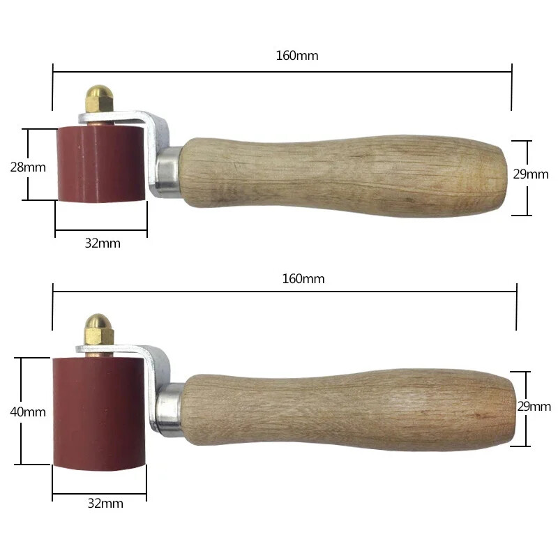 1PC 28/40mm silikonski ručni valjak za zavarivanje otporan na visoke temperature, PVC alati za zavarivanje Dodaci za plastični pištolj za zavarivanje vrućim zrakom