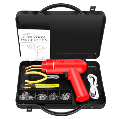 200W Hot Stapler punjiva 5000mAh DC mašina za zavarivanje plastike Komplet za popravak odbojnika Lemilo za popravak plastičnih odbojnika automobila