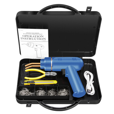 200W Hot Stapler punjiva 5000mAh DC mašina za zavarivanje plastike Komplet za popravak odbojnika Lemilo za popravak plastičnih odbojnika automobila