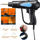 Komplet alata za zavarivanje za popravak branika automobila 70w Stroj za popravak plastike Grijaće spajalice Stroj za zavarivanje za popravak plastike Pištolj za zavarivanje plastike