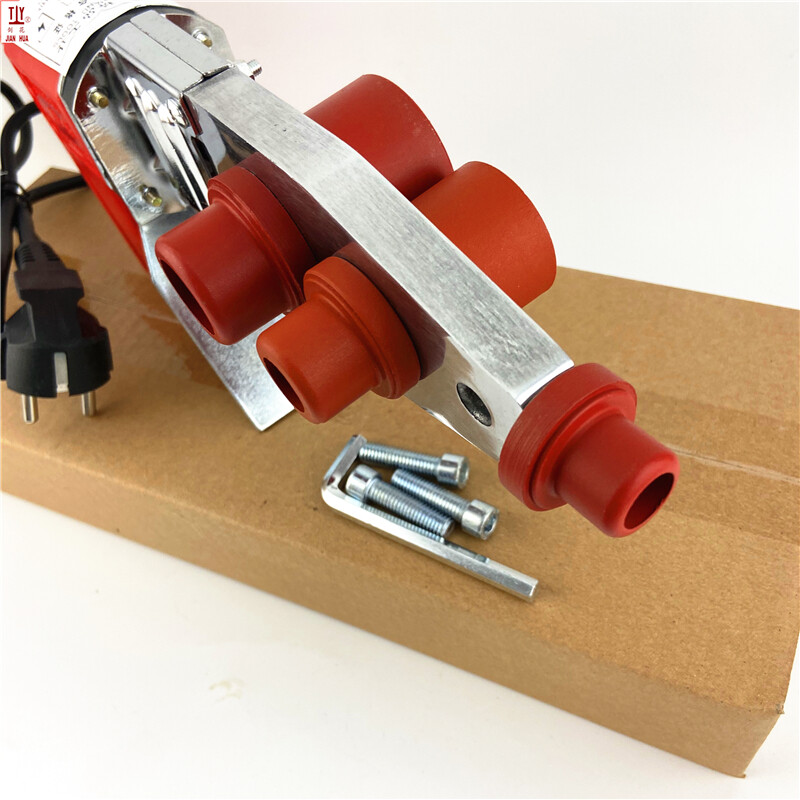 Besplatna dostava lemilo za prešu za plastične cijevi Neprianjajuća matrica PPR strojevi za zavarivanje cijevi s 25 mm nožem 20-32 mm snaga 800 W