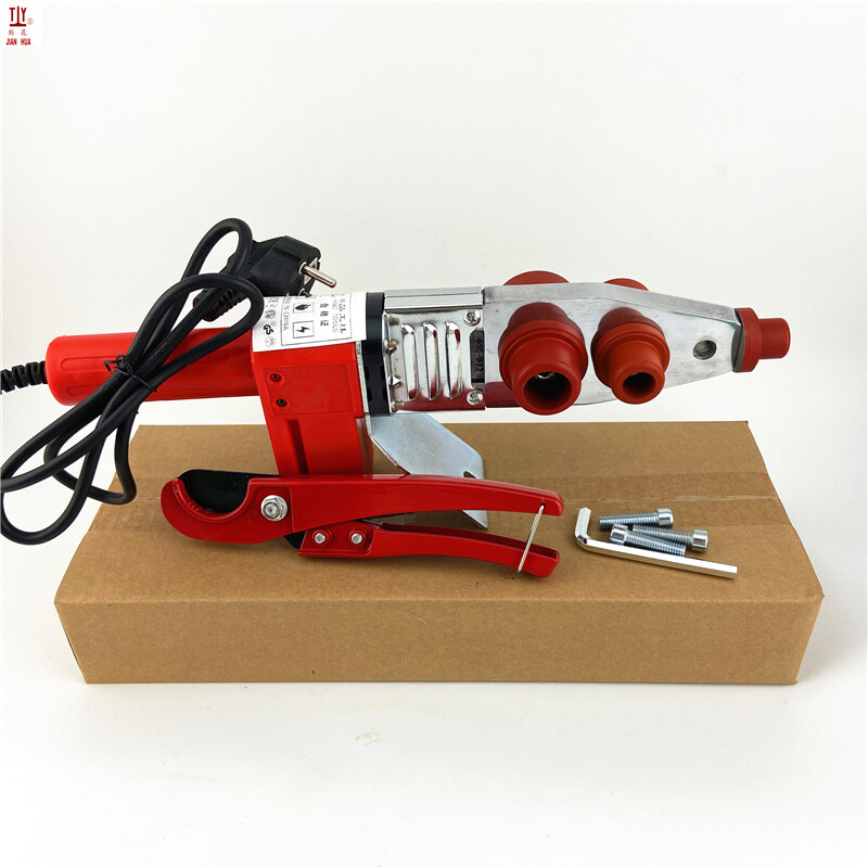 Besplatna dostava lemilo za prešu za plastične cijevi Neprianjajuća matrica PPR strojevi za zavarivanje cijevi s 25 mm nožem 20-32 mm snaga 800 W