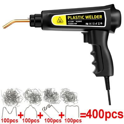 Komplet za zavarivanje plastike od 70 W Vruća spajalica Željezo za zavarivanje plastike Popravak za zavarivanje plastike Branik automobila Kajak Brzi čvrsti popravak