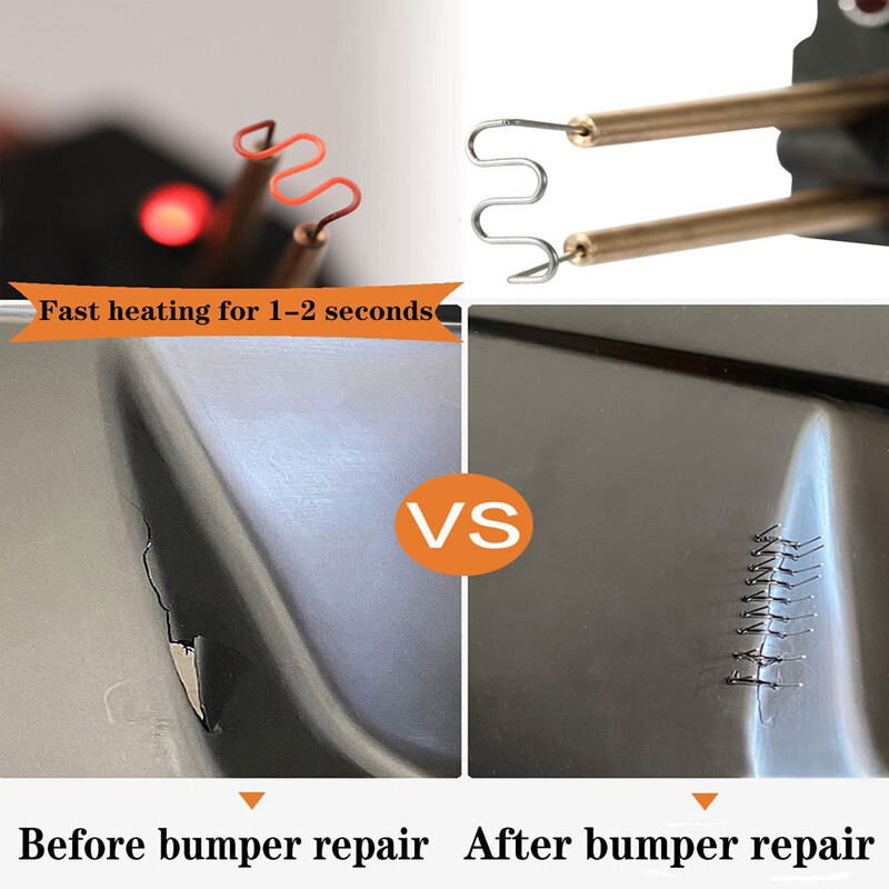 70W Hot Stapler PVC Zavarivač plastike Heat Gun Stroj za zavarivanje plastični branik Lemilo Garažni alati Auto branik Kompleti za popravak