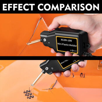 2022 Нов мини горещ телбод Машина за заваряване на пластмаса Комплект за ремонт на автомобилна броня Plastic Welder Pro Kit Машина за заваряване на пластмаса