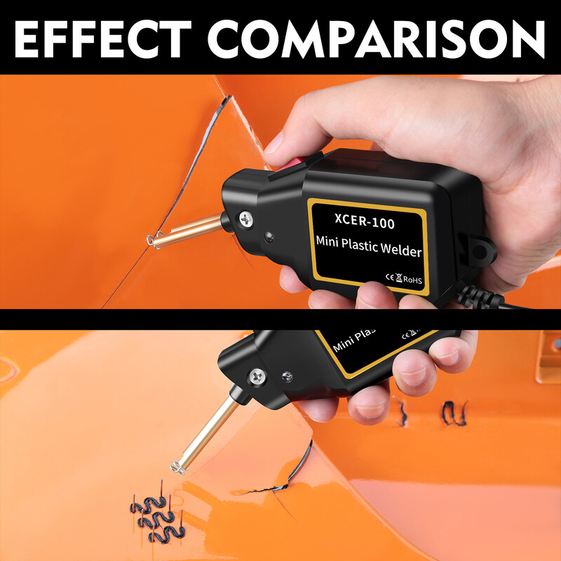 2022, novi mini aparat za zavarivanje plastike s vrućim spajalicama od 100 W, komplet za popravak branika automobila, profesionalni komplet za zavarivanje plastike, aparat za zavarivanje plastike