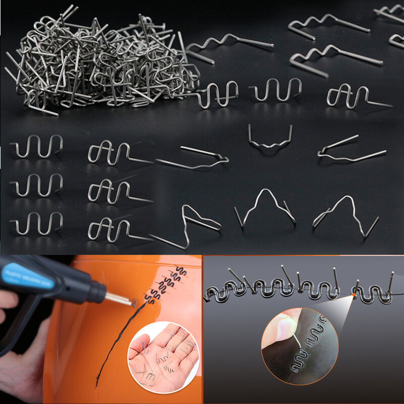 Spajalice za vruće spajalice za zavarivače plastike Strojevi za popravak automobila Žica za zavarivanje Popravak branika automobila Pribor za alate za zavarivanje